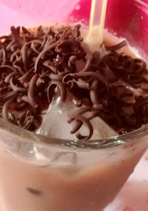 Foto resep Es milo coklat