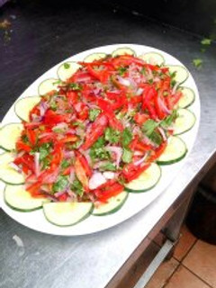 A picture of Kachumbari.
