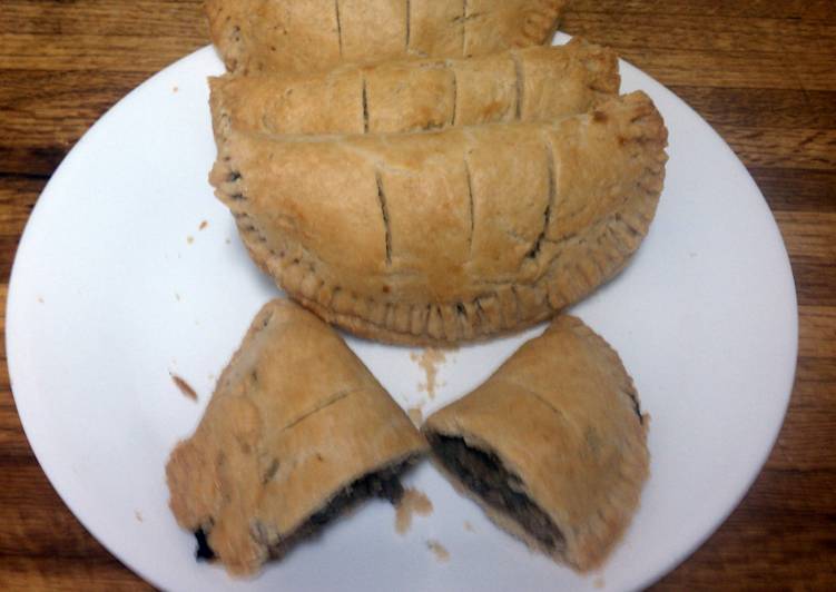 Recipe of Favorite Forfar Bridies,Traditional Scottish pasties