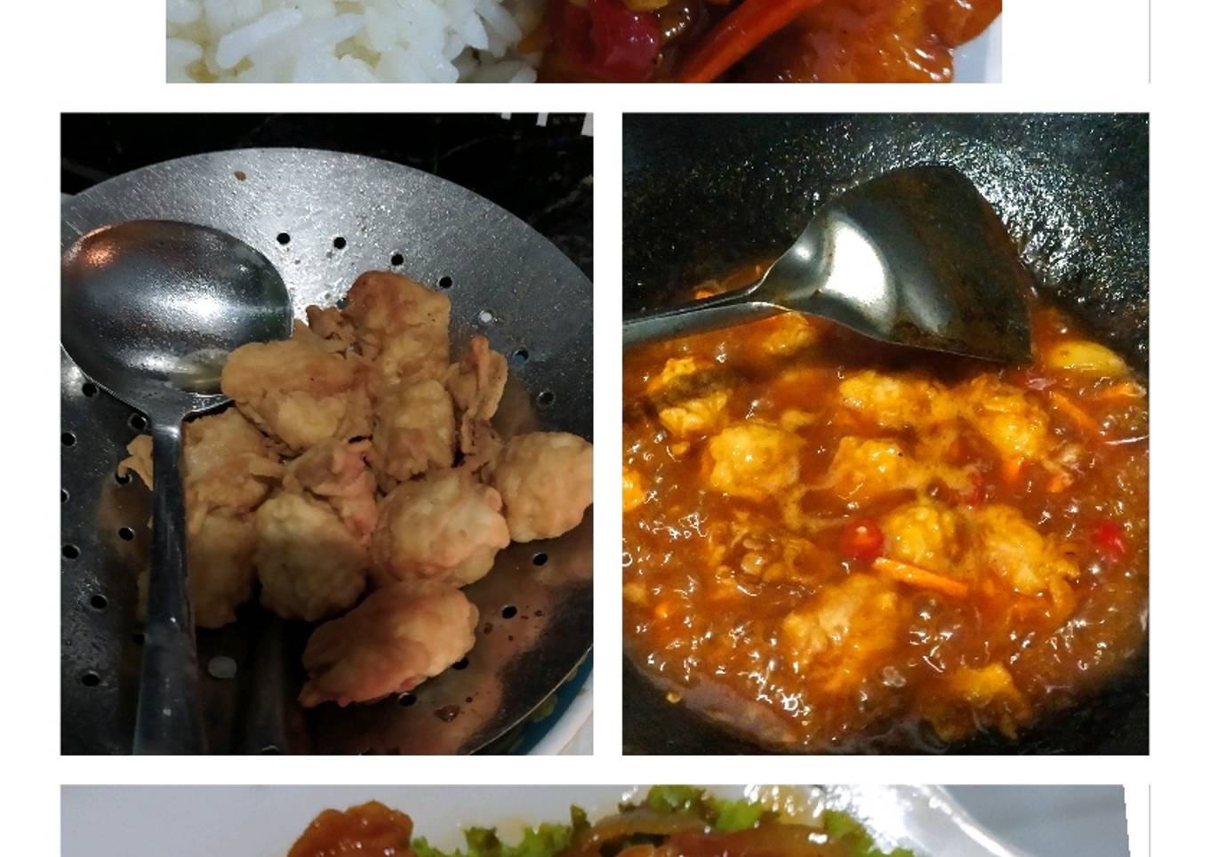 Ayam asam manis pedas