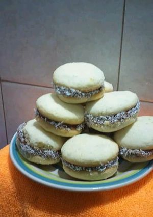 Una foto de Alfajores de maicena