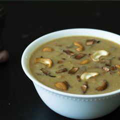 A picture of Chakka Pradhaman/ Jackfruit Kheer.