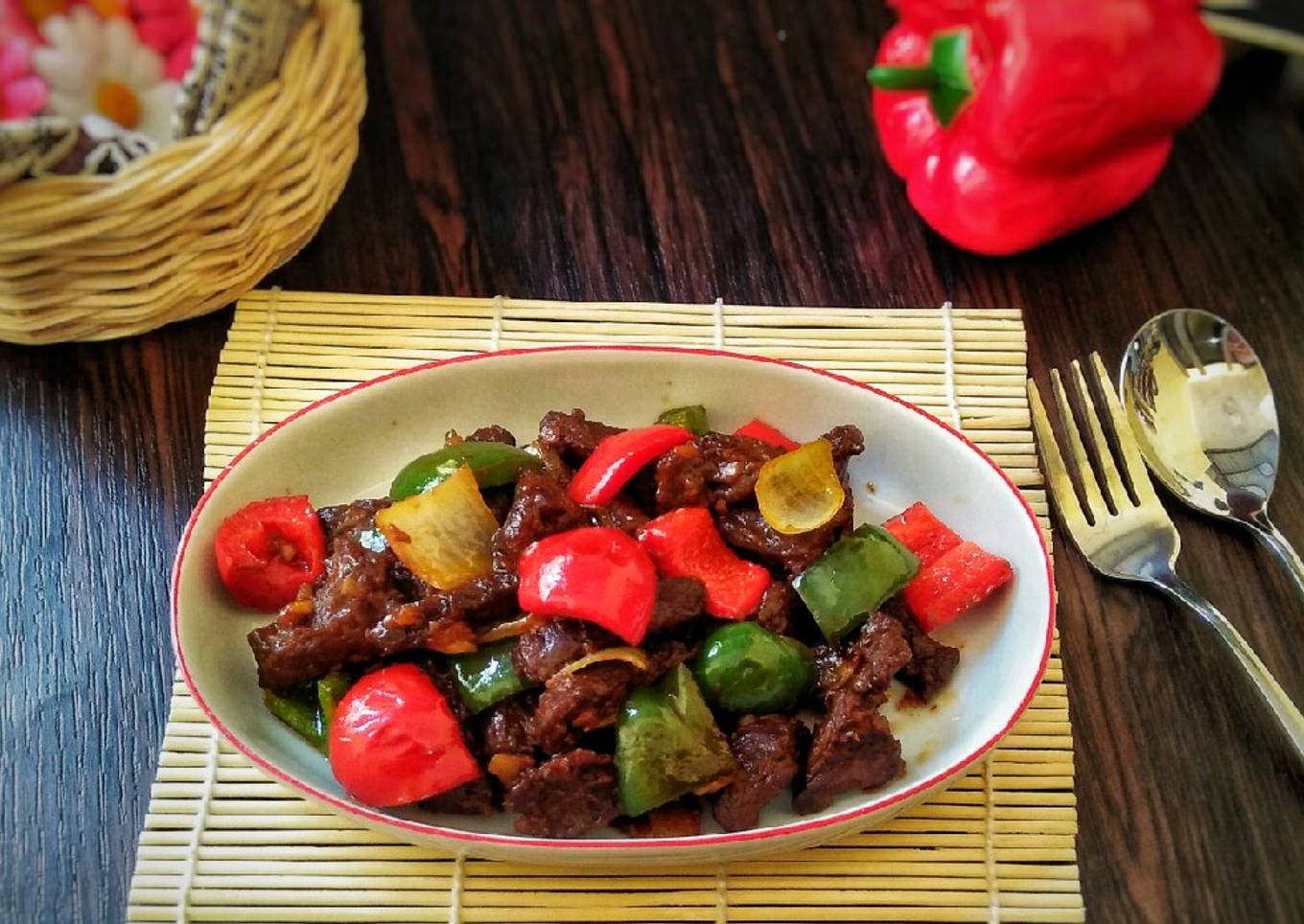 Sapi Lada Hitam Paprika