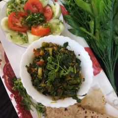 A picture of Tandulja Bhaji (chauli bhaji).