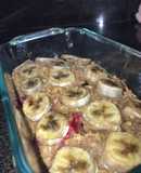 El mejor budín de banana integral🍌🤤