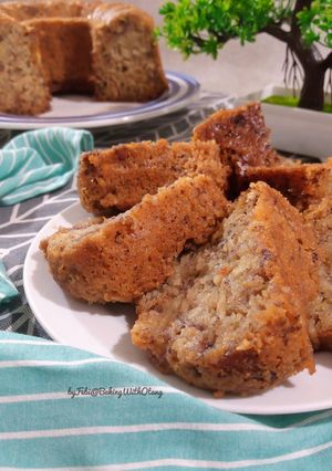 Foto resep Bolu Pisang Kurma (Tanpa Telur Tanpa Mixer)