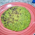 Crêpes aux épinards et farine de pois chiches