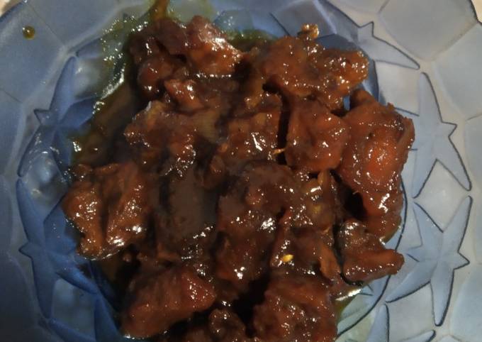 Bistik Daging sapi