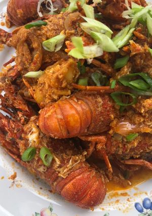 Foto resep Baby lobster saus singapur