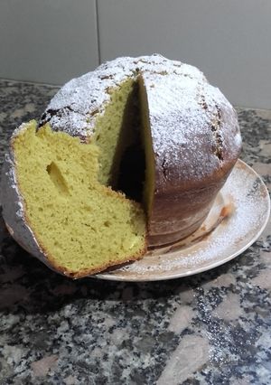 Una foto de Budín de yerba mate