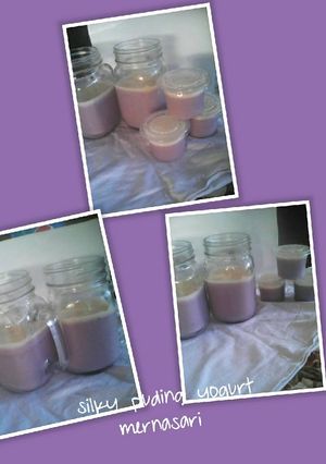 Foto resep Silky puding yogurt