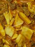 Gulai Daging Umbut Kelapa