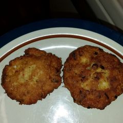 A picture of Chicken Croquettes (sorta).
