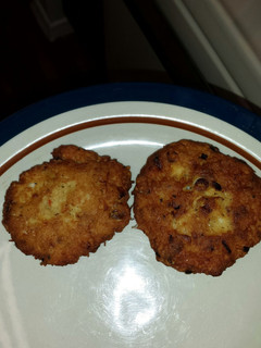 A picture of Chicken Croquettes (sorta).