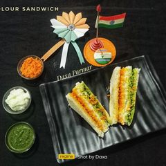 Tricolour Sandwich A picture of Tricolour Sandwich.