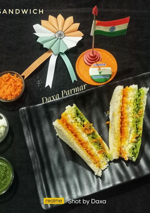 A picture of Tricolour Sandwich.