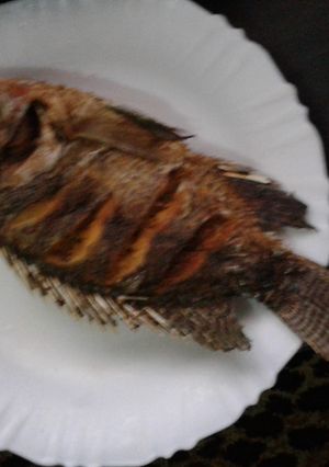 A picture of Fried fish.