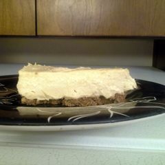 A picture of No-Bake Peanut Butter Cheesecake.