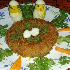 Bird's Nest Snack A picture of Bird's Nest Snack.