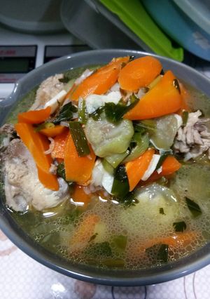 Foto resep Sop oyong tangkar ayam