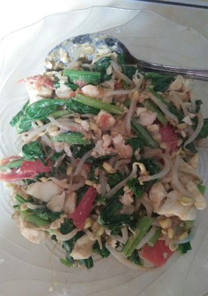 Foto resep Tumis sawi telur asin