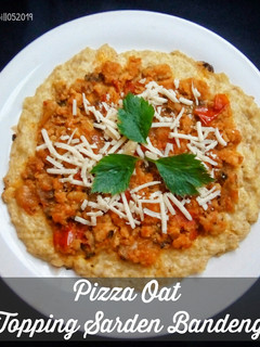 Foto resep 003. Pizza Oat Topping Sarden Bandeng (MPASI 1y+*)