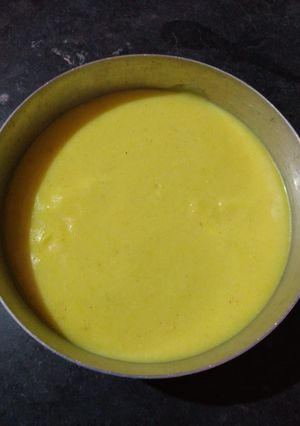 A picture of Mango shake.