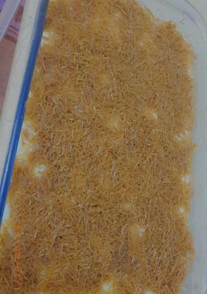 صورة لوصفة حلى شعيرية باكستانيه 🍥🍝