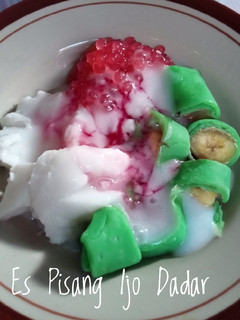 Foto resep Es Pisang Ijo