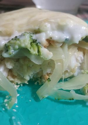 Una foto de Pastel de merluza
