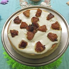 A picture of Sour Cream Cheesecake.