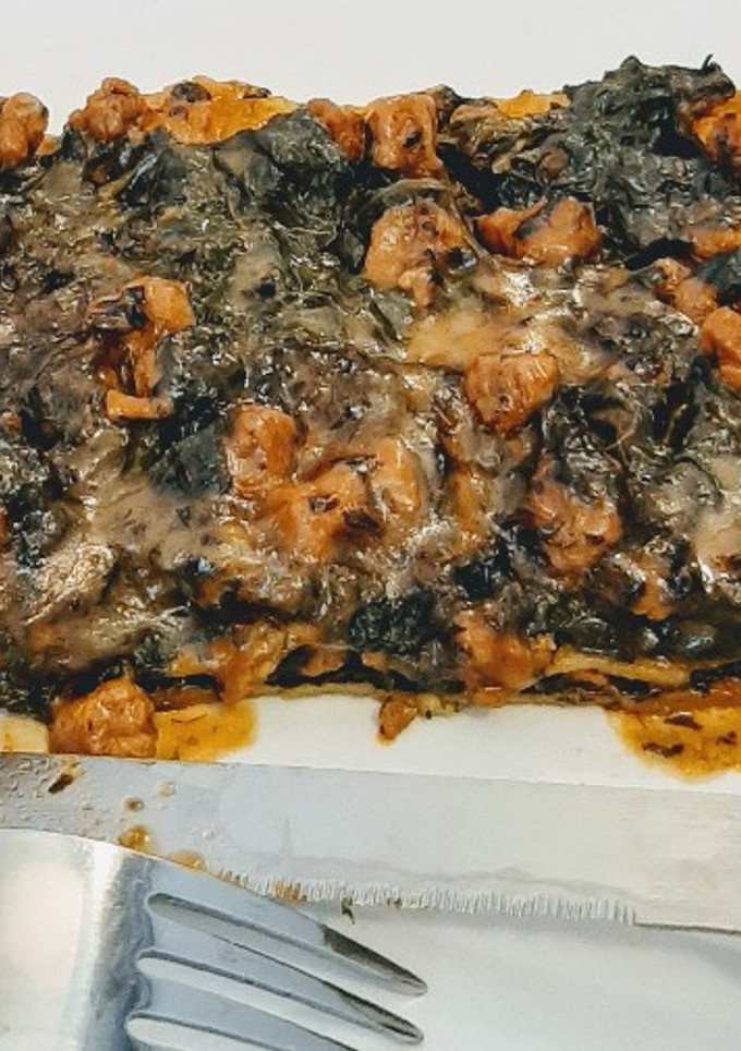 Una foto de Lasagna vegetal