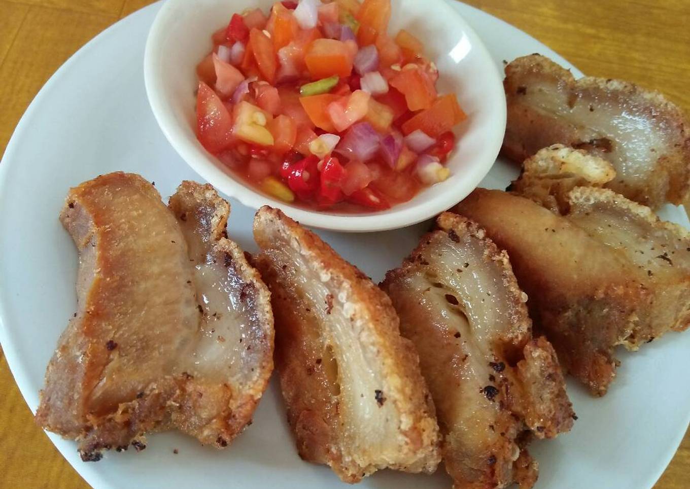 Babi goreng tore (non halal) 🐷