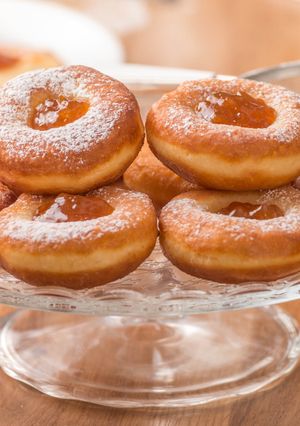 Szalagos farsangi fánk recept I recept fotója