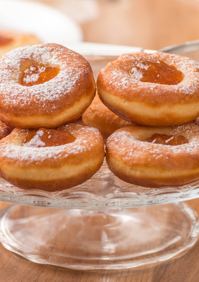 Szalagos farsangi fánk recept I recept fotója