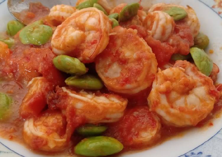 Sambal udang pete