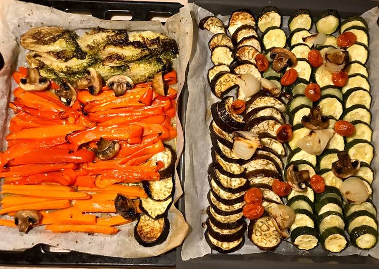 Verduras al horno