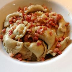 A picture of Polish Pierogi.