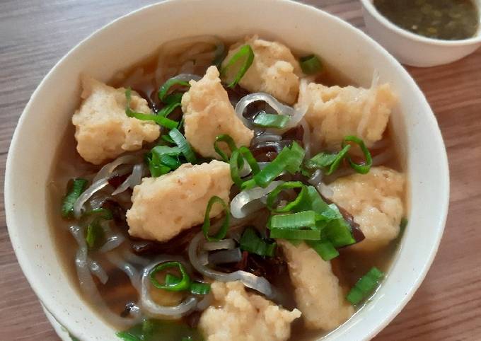 Cara Buat Tekwan diet (250 kkal/porsi) Irit Anti Gagal