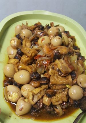 Foto resep Kerang telor puyuh lada hitam