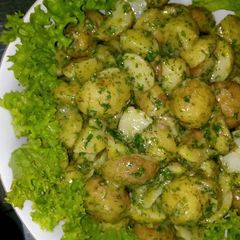 A picture of Marty's potatoes salad.