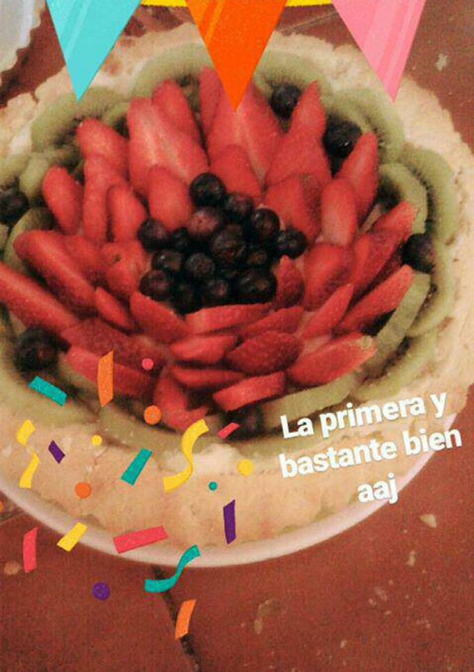 Una foto de Tarta frutal