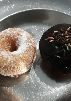 Foto resep Donat empuk tanpa kentang dan biang