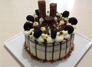 Una foto de Drip Cake Oreo