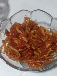 Foto resep Sambel teri nasi super pedas