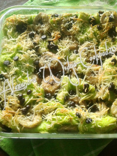 Foto resep Banana Pandan Bread Pudding