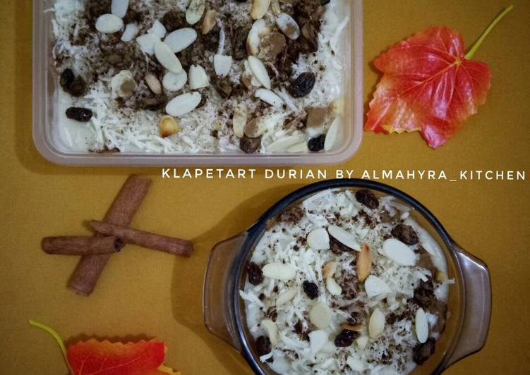 Klapetart Durian Tanpa Panggang Tanpa Kukus