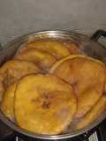 Sopaipillas fritas y con chancaca