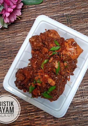 Foto resep Bistik Ayam ala Uti