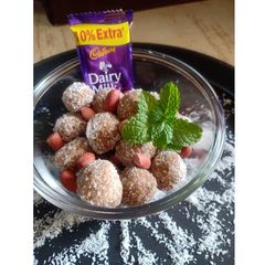 A picture of Choco Mint Til Laddu.